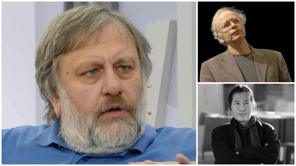    SLAVOY JİJEK                                          BYON-ÇUL HAN                               PİTER SİNGER